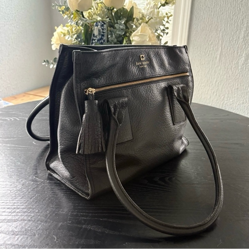 Kate Spade Southport Avenue Cameron Tote Has 14 Karat Gold Plated Hardware
